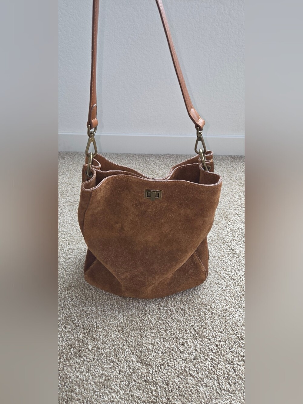 Valencia Leather Hobo Bag